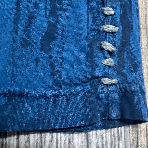 🔥☠️ Y2K AFFLICTION BLK PRM Designer Grunge AOP Graphic Distressed Tee 3XL - EUC - Picture 8 of 14